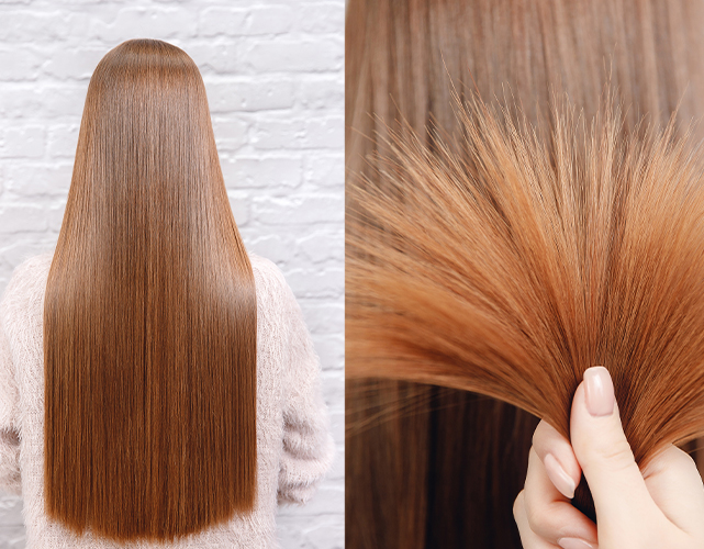 Before & After Hair Treatment | Melindas MedSpa & Salon in North Myrtle Beach, SC