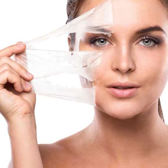 Young Women Removing Chemical Peels Mask | Melindas MedSpa & Salon in North Myrtle Beach, SC